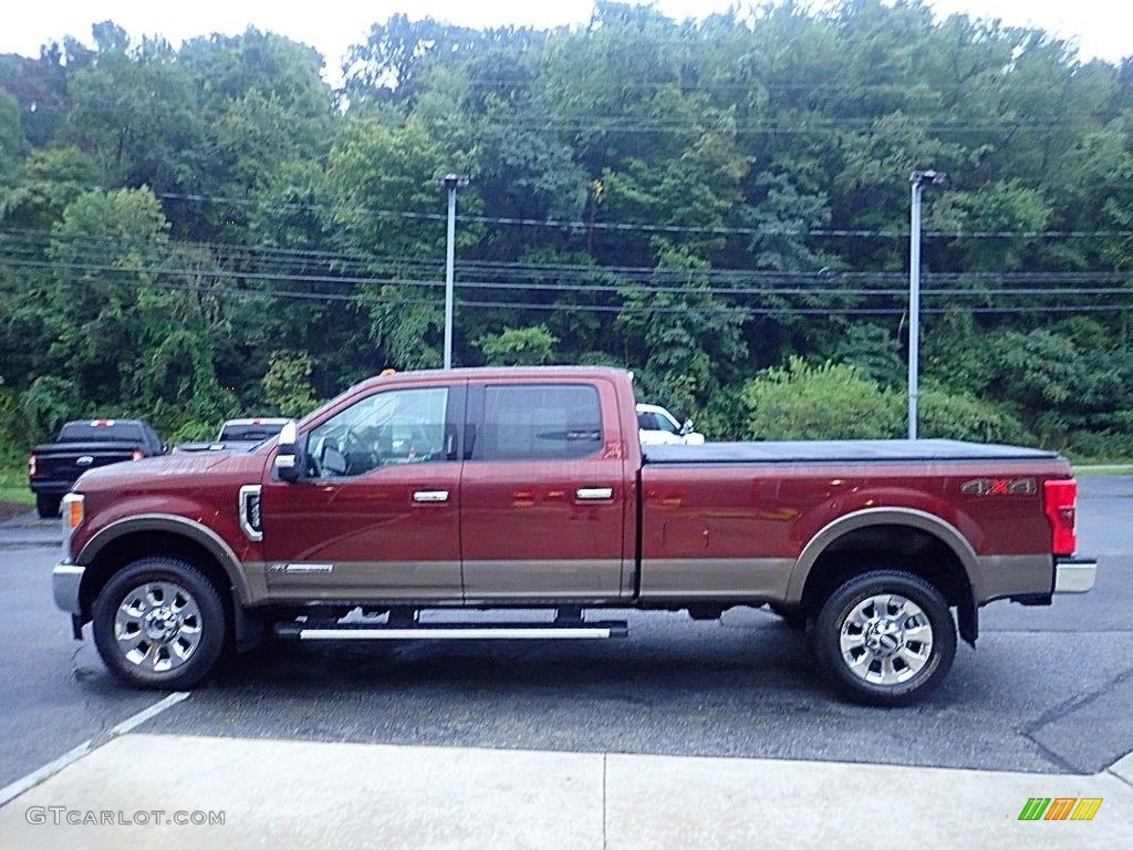 2017 F250 Super Duty Lariat Crew Cab 4x4 - Caribou / Camel photo #5