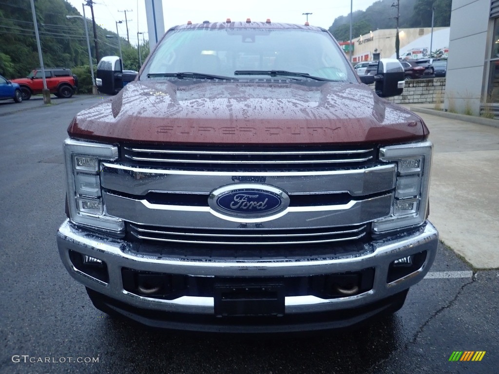2017 F250 Super Duty Lariat Crew Cab 4x4 - Caribou / Camel photo #7