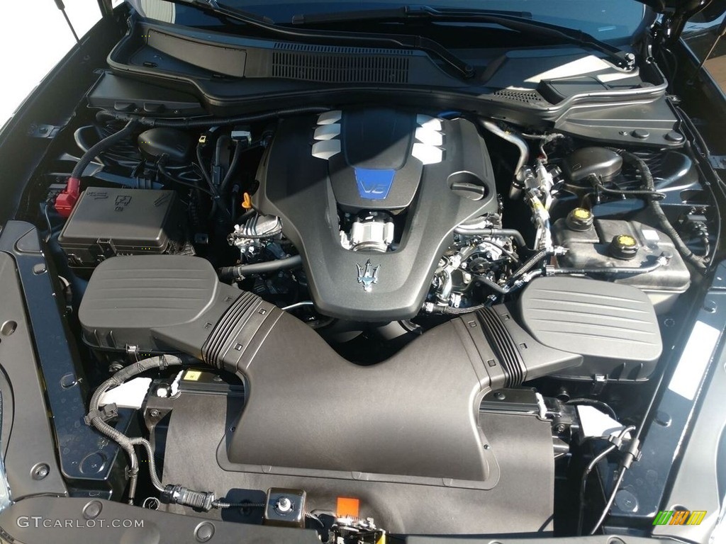 2018 Maserati Quattroporte S Q4 AWD Engine Photos