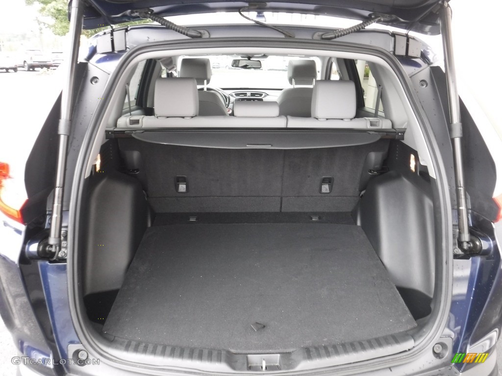 2018 CR-V EX-L AWD - Obsidian Blue Pearl / Gray photo #29