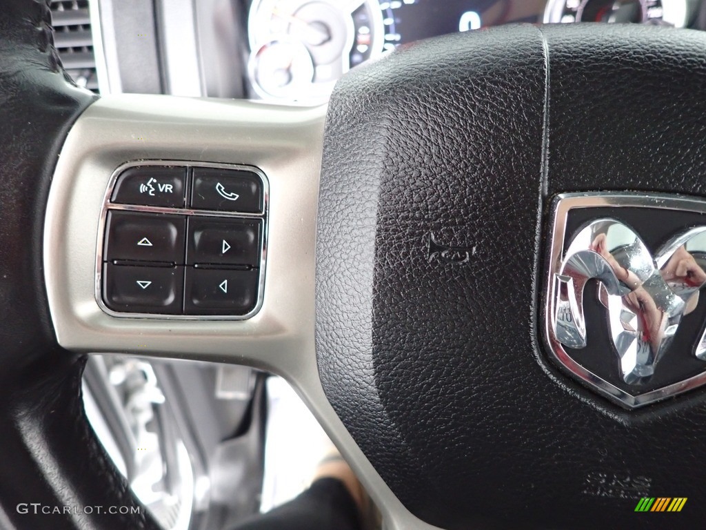 2018 2500 Laramie Crew Cab 4x4 - Bright Silver Metallic / Black photo #19