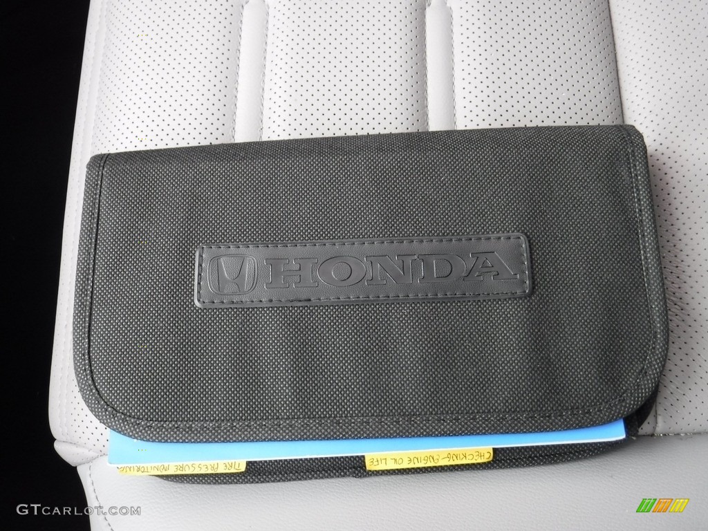 2018 CR-V EX-L AWD - Obsidian Blue Pearl / Gray photo #32