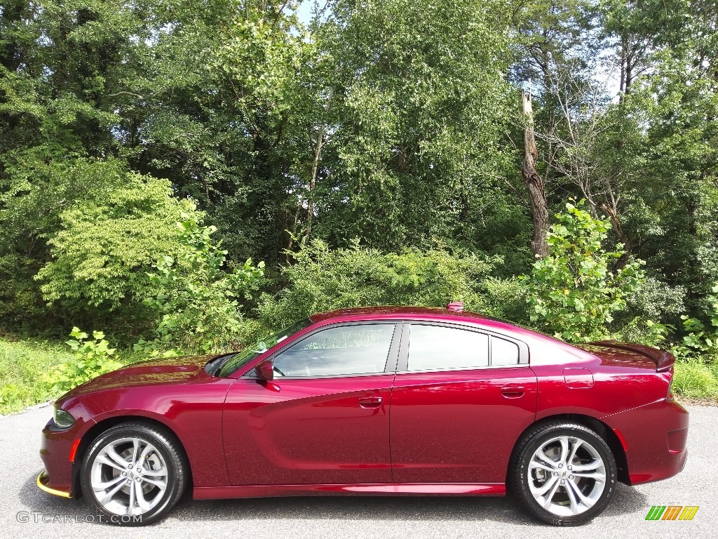 Octane Red Pearl 2022 Dodge Charger GT Plus Exterior Photo #144828473