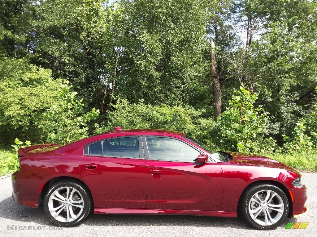 Octane Red Pearl 2022 Dodge Charger GT Plus Exterior Photo #144828485