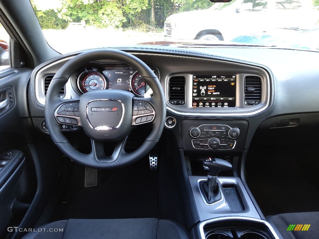 2022 Dodge Charger GT Plus Black Dashboard Photo #144828524
