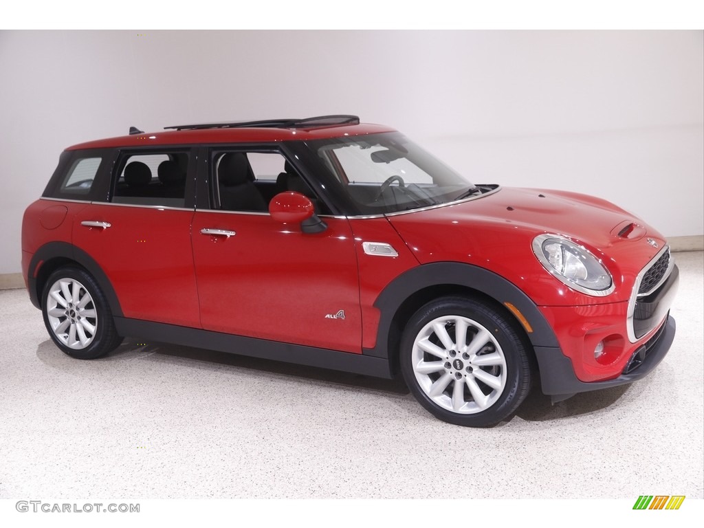 2019 Clubman Cooper S All4 - Chili Red / Carbon Black Cross Punch photo #1