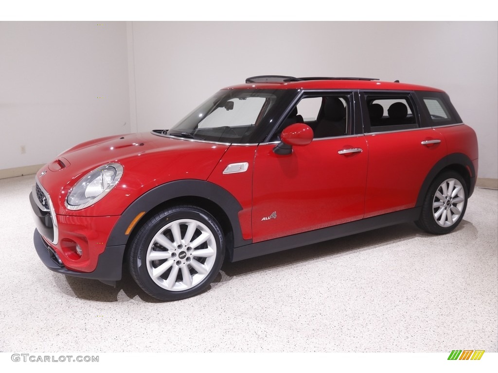2019 Clubman Cooper S All4 - Chili Red / Carbon Black Cross Punch photo #3