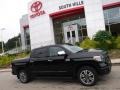 2021 Midnight Black Metallic Toyota Tundra Platinum CrewMax 4x4  photo #2