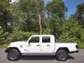 2020 Bright White Jeep Gladiator Overland 4x4  photo #1