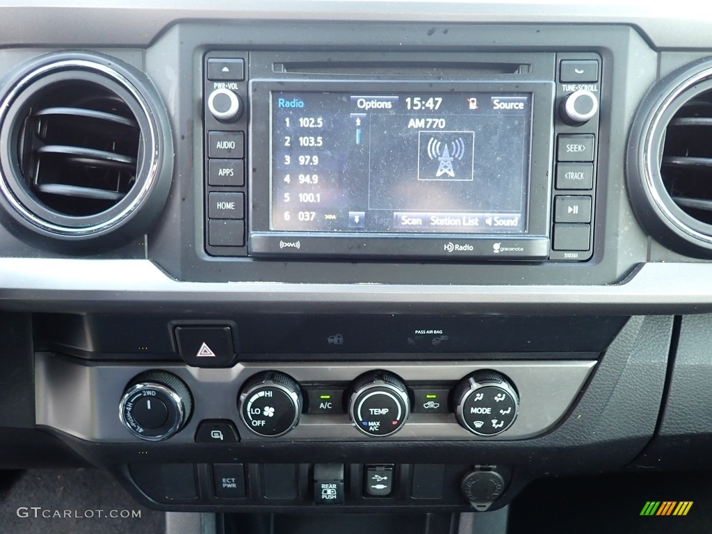 2019 Toyota Tacoma SR5 Double Cab 4x4 Controls Photo #144829889