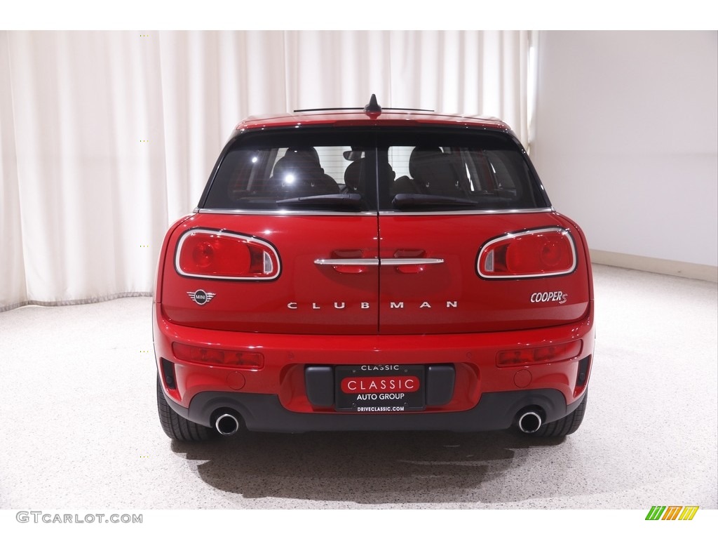 2019 Clubman Cooper S All4 - Chili Red / Carbon Black Cross Punch photo #18