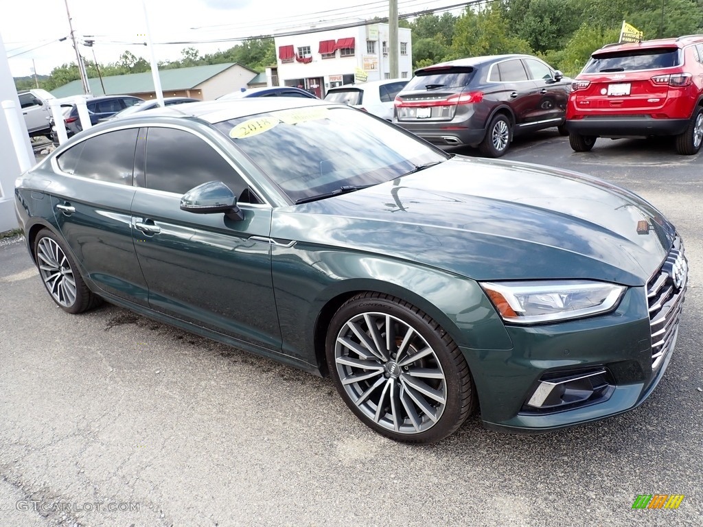 Gotland Green Metallic 2018 Audi A5 Sportback Prestige quattro Exterior Photo #144830264