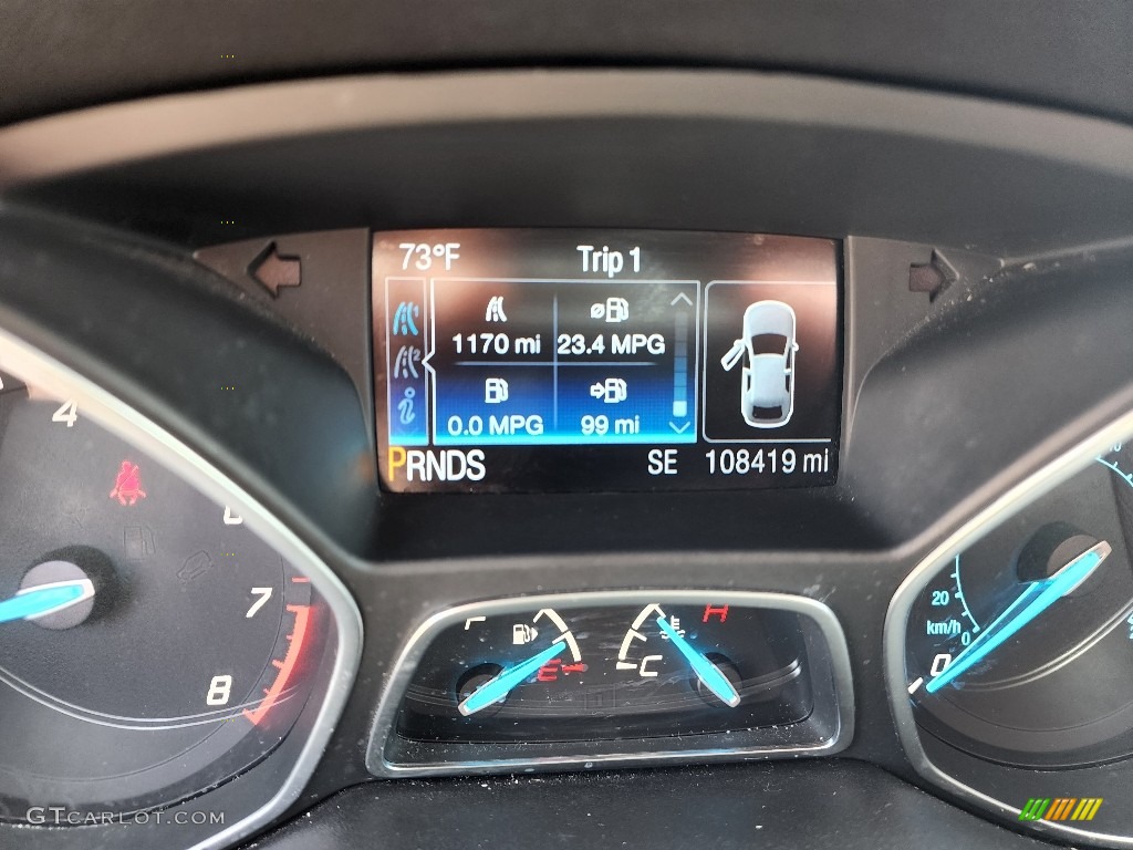 2016 Escape SE 4WD - Magnetic Metallic / Charcoal Black photo #13