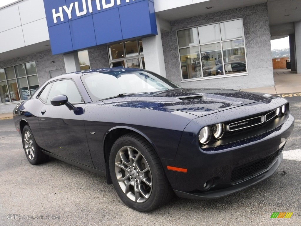 2017 Challenger GT AWD - Contusion Blue / Black photo #1
