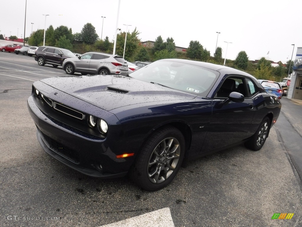 2017 Challenger GT AWD - Contusion Blue / Black photo #5