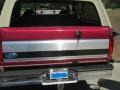 1995 Electric Current Red Pearl Ford Bronco XL 4x4  photo #8
