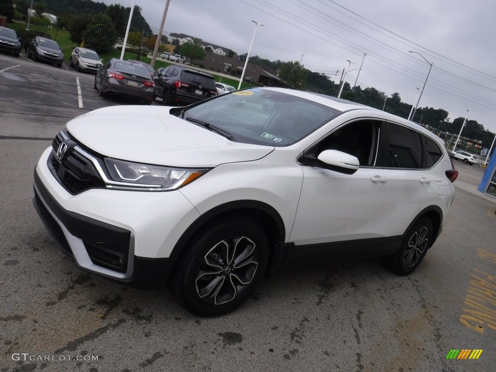 2021 CR-V EX-L AWD - Platinum White Pearl / Black photo #14
