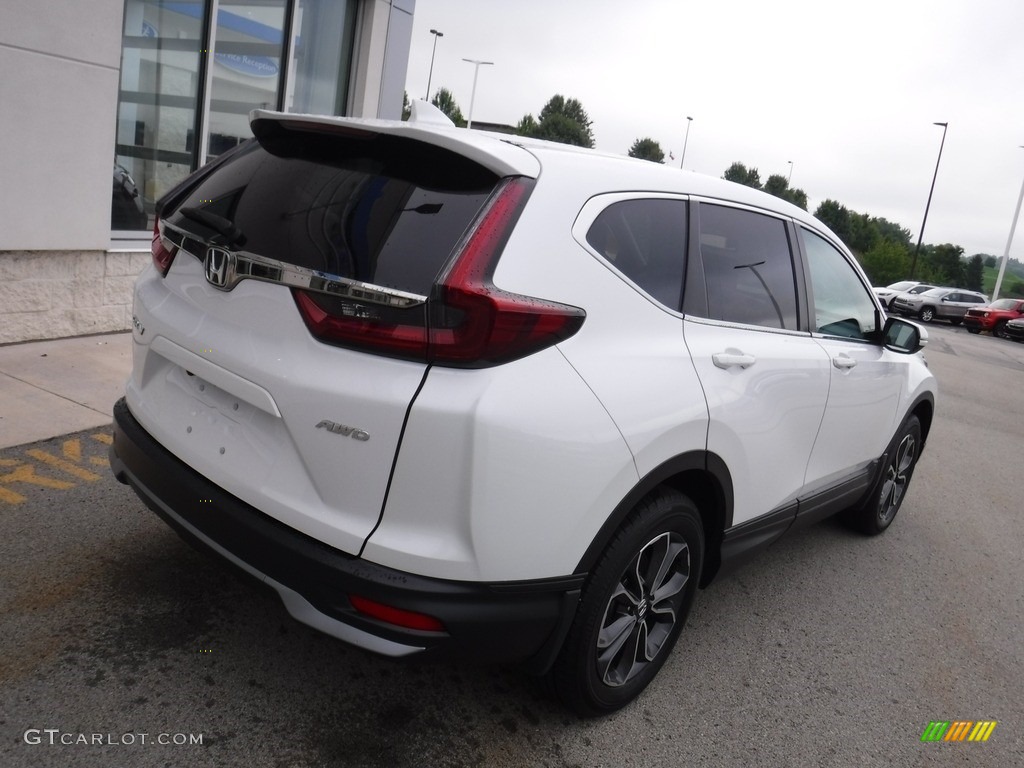 2021 CR-V EX-L AWD - Platinum White Pearl / Black photo #18