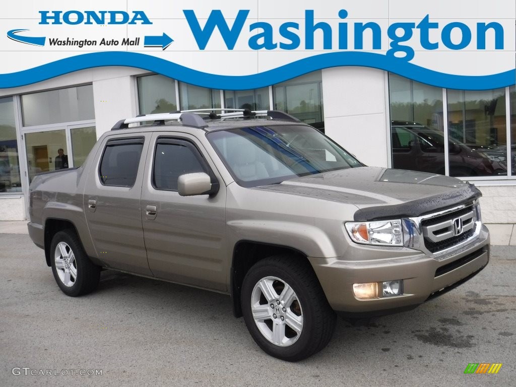 2010 Ridgeline RTL - Mocha Metallic / Beige photo #1