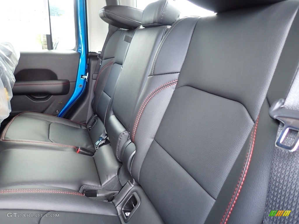 2022 Gladiator Rubicon 4x4 - Hydro Blue Pearl / Black photo #12