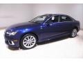 Front 3/4 View of 2019 A4 Premium Plus quattro