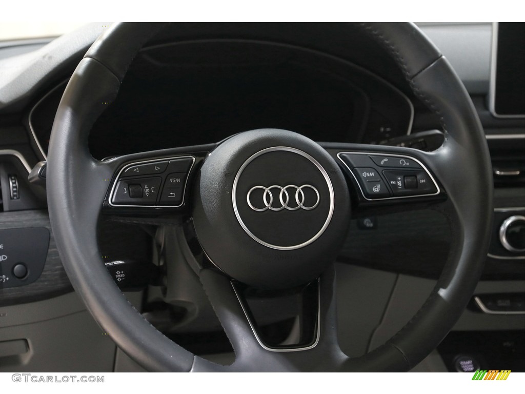 2019 Audi A4 Premium Plus quattro Steering Wheel Photos