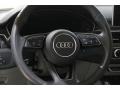 2019 Audi A4 Rock Gray Interior Steering Wheel Photo