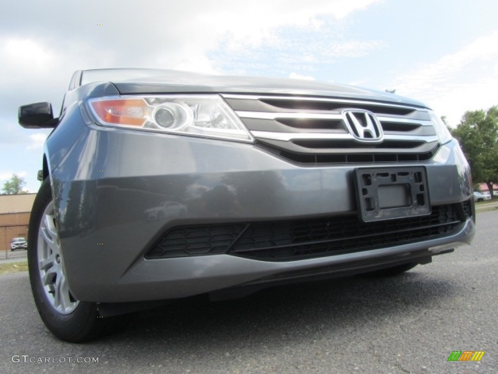 2011 Odyssey EX-L - Polished Metal Metallic / Gray photo #2