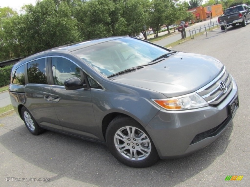 2011 Odyssey EX-L - Polished Metal Metallic / Gray photo #3