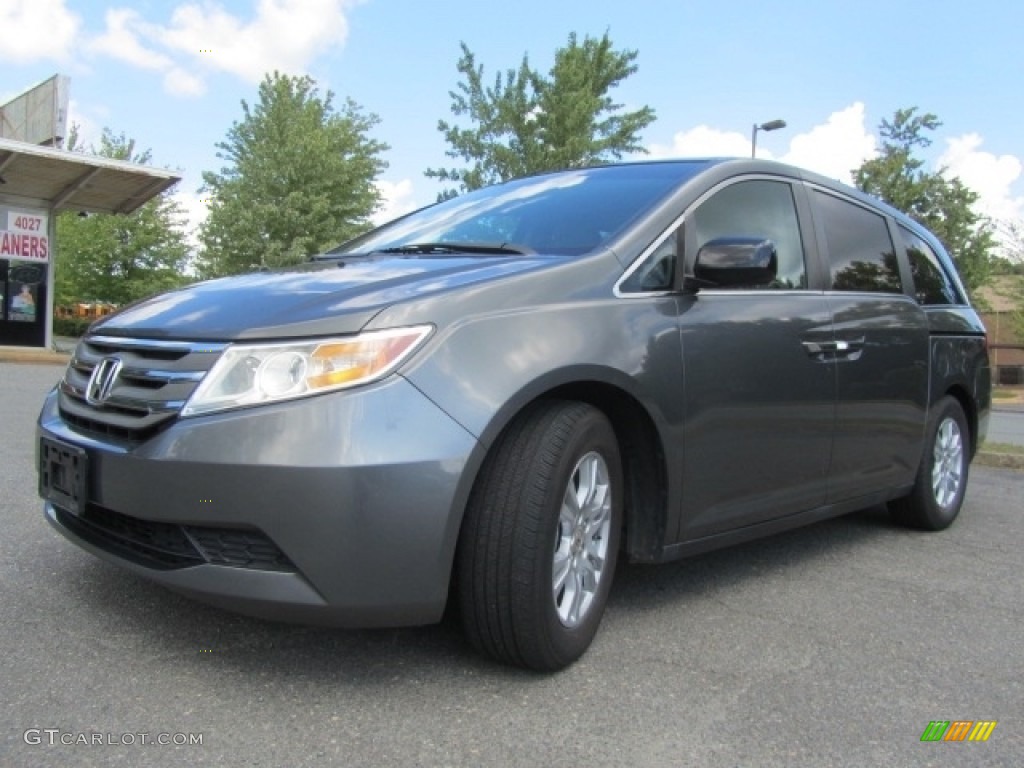 2011 Odyssey EX-L - Polished Metal Metallic / Gray photo #6