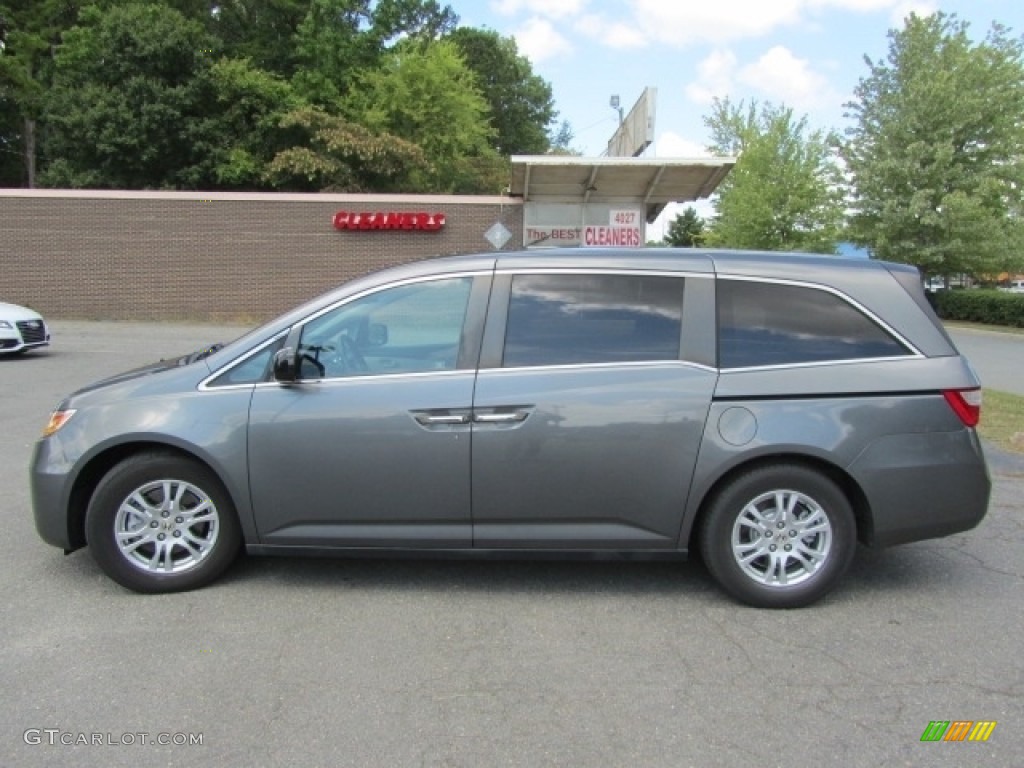 2011 Odyssey EX-L - Polished Metal Metallic / Gray photo #7