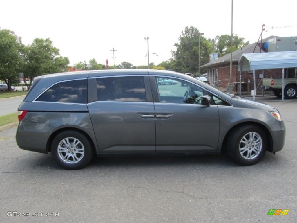 2011 Odyssey EX-L - Polished Metal Metallic / Gray photo #11