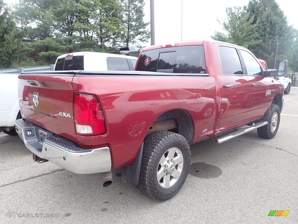 Deep Cherry Red Crystal Pearl 2015 Ram 2500 Big Horn Crew Cab 4x4 Exterior Photo #144833510