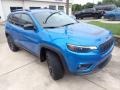 Hydro Blue Pearl 2022 Jeep Cherokee X 4x4 Exterior