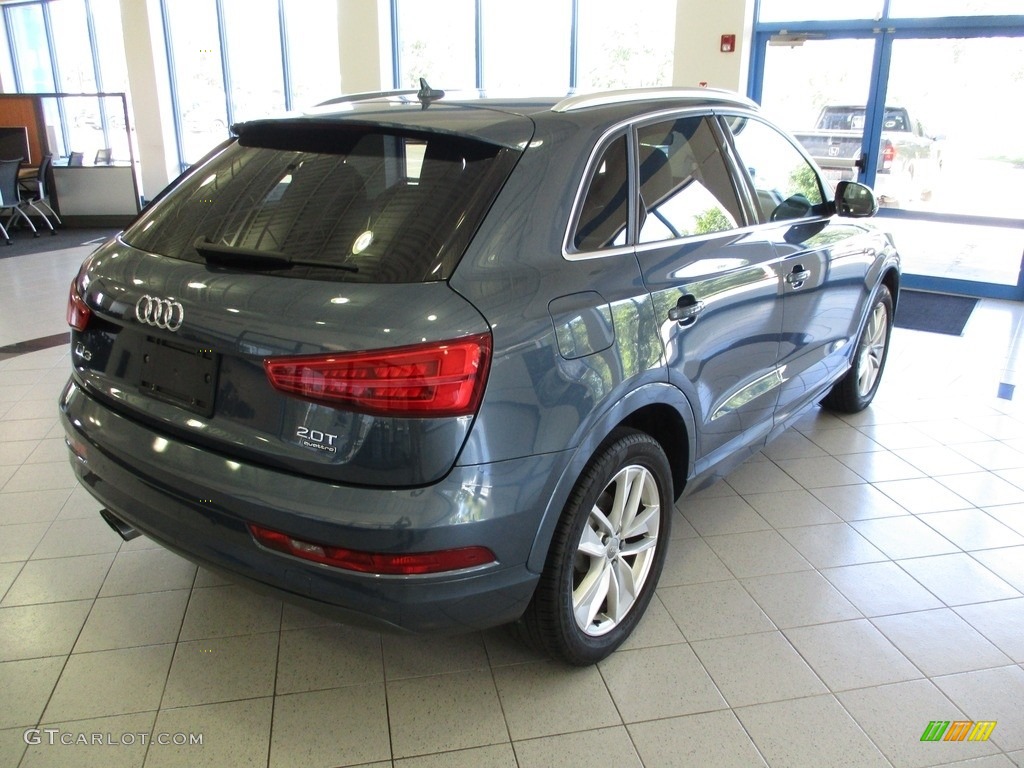 2018 Q3 2.0 TFSI Premium Plus quattro - Daytona Gray Metallic / Black photo #7
