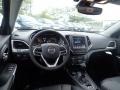 Black 2022 Jeep Cherokee X 4x4 Dashboard