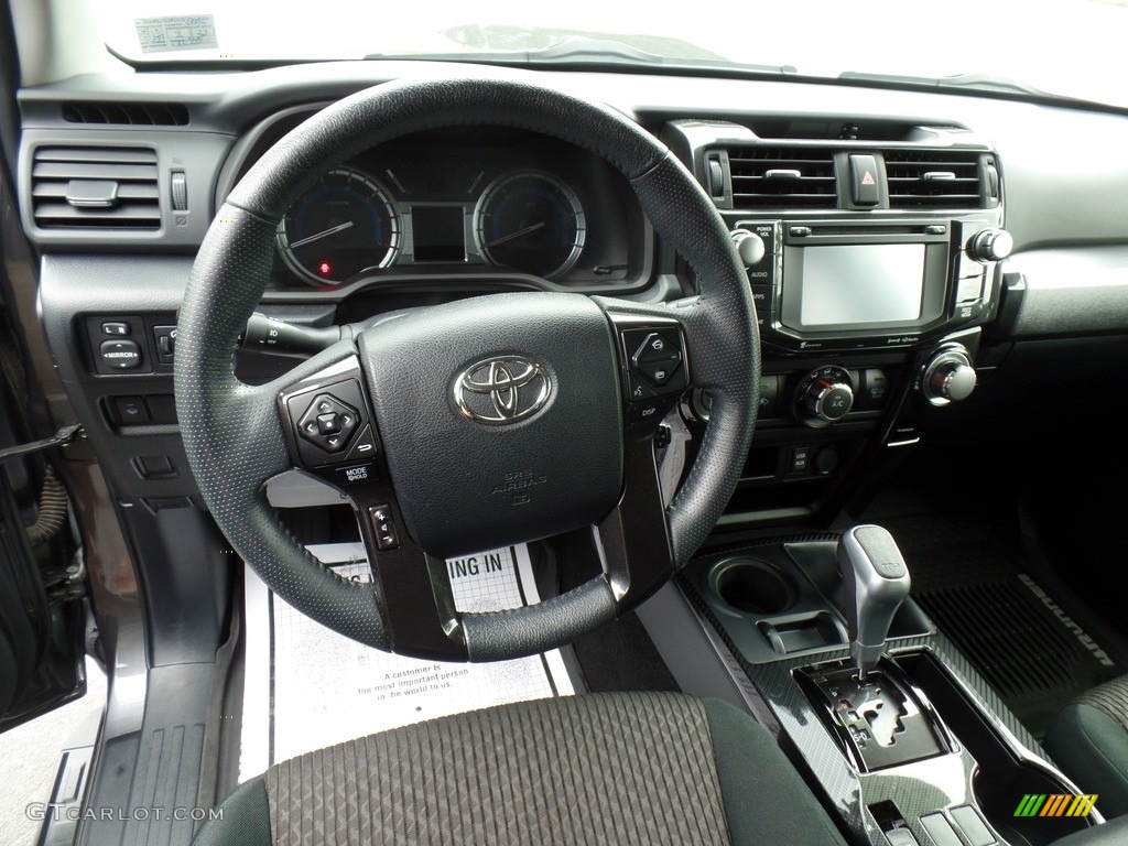 2019 Toyota 4Runner TRD Off-Road 4x4 Black Dashboard Photo #144834614