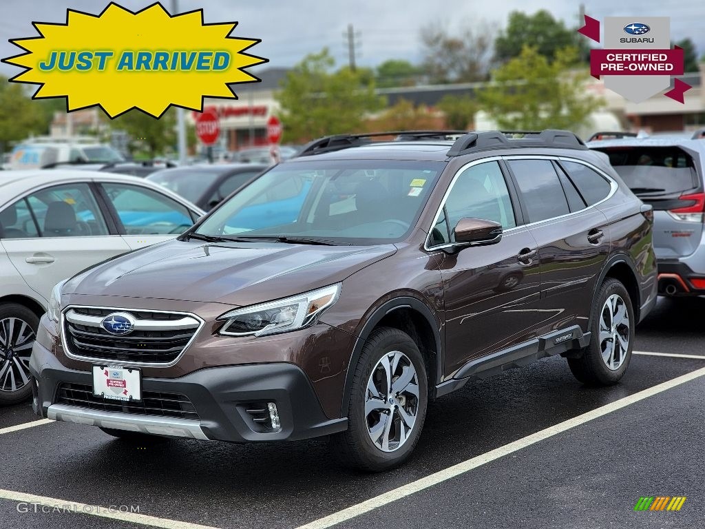 2020 Outback 2.5i Limited - Cinnamon Brown Pearl / Slate Black photo #1