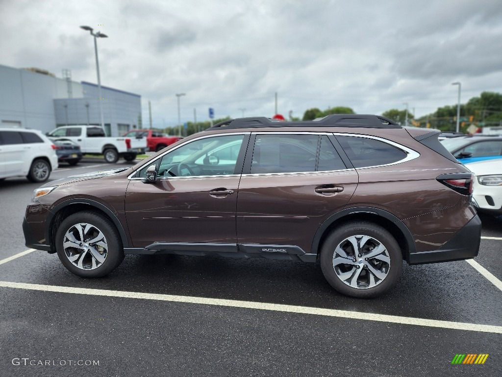 2020 Outback 2.5i Limited - Cinnamon Brown Pearl / Slate Black photo #7