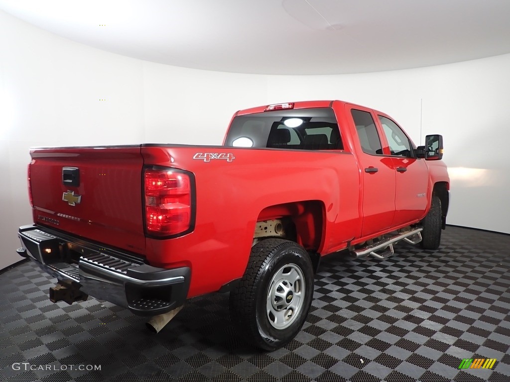 Red Hot 2016 Chevrolet Silverado 2500HD WT Double Cab 4x4 Exterior Photo #144835517
