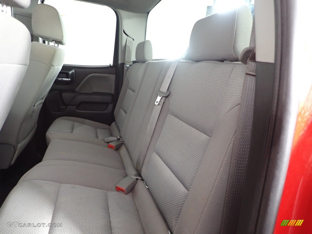 2016 Chevrolet Silverado 2500HD WT Double Cab 4x4 Rear Seat Photo #144835607