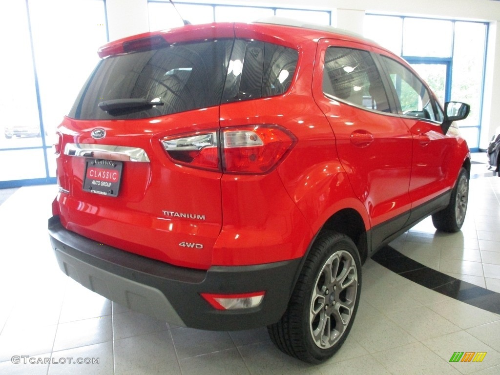 2020 EcoSport Titanium 4WD - Race Red / Medium Light Stone photo #7