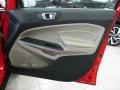 Medium Light Stone 2020 Ford EcoSport Titanium 4WD Door Panel