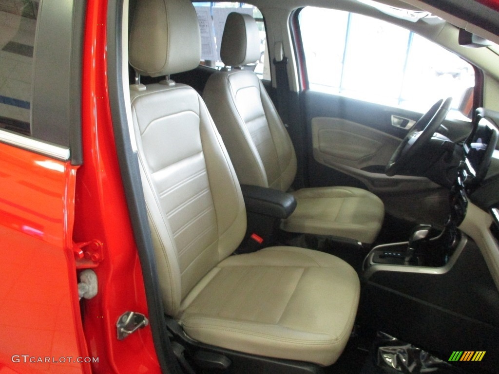Medium Light Stone Interior 2020 Ford EcoSport Titanium 4WD Photo #144835742