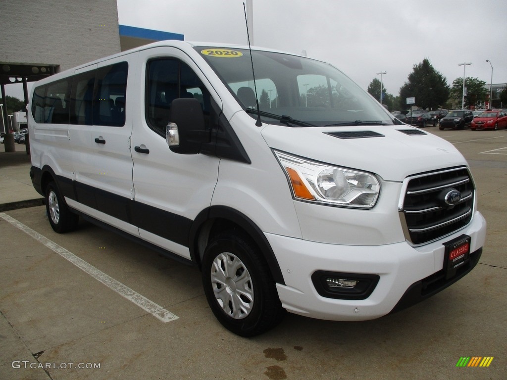 Oxford White 2020 Ford Transit Passenger Wagon XLT 350 LR Extended Exterior Photo #144835982