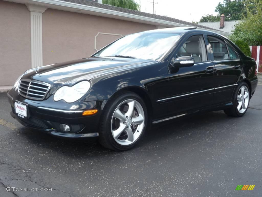 Black Mercedes-Benz C