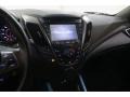 2016 Hyundai Veloster Black/Blue Interior Dashboard Photo