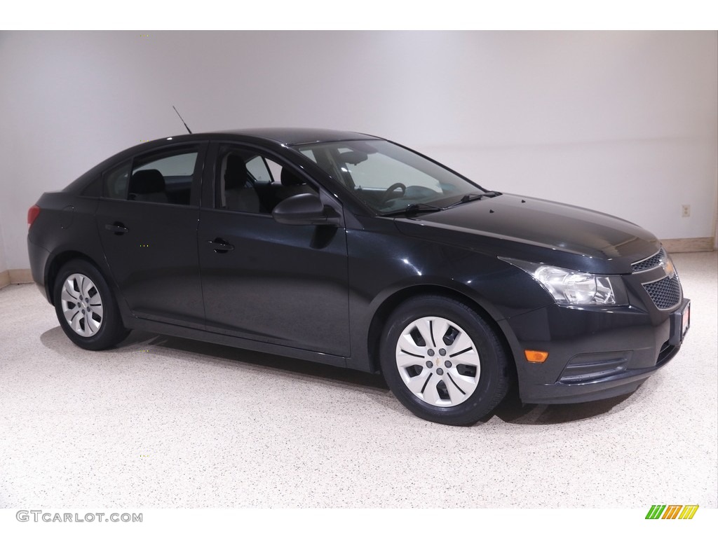 2013 Cruze LS - Black Granite Metallic / Jet Black/Medium Titanium photo #1