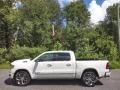 Ivory White Tri-Coat Pearl 2022 Ram 1500 Limited Crew Cab 4x4 Exterior