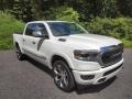 Ivory White Tri-Coat Pearl 2022 Ram 1500 Limited Crew Cab 4x4 Exterior